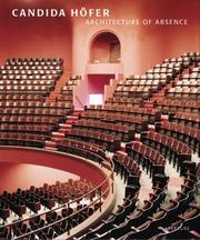 Cover of: Candida Hofer: Architecture Of Absence