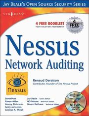 Cover of: Nessus Network Auditing (Jay Beale's Open Source Security) (Jay Beale's Open Source Security)