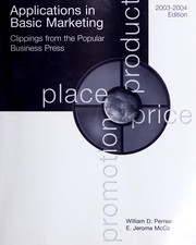 Cover of: Applications in Basic Marketing. Clipping from the Popular Business Press. 2003-2004 Edition