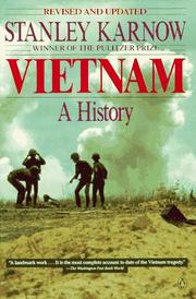 Cover of: Vietnam, a history by Stanley Karnow