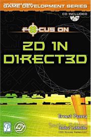 Cover of: Focus on 2D in direct3D