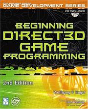 Cover of: Beginning Direct3D Game Programming, Second Edition (Game Programming) by Wolfgang Engel