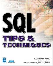 Cover of: SQL Tips & Techniques (Miscellaneous)