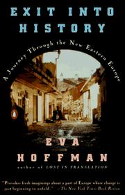 Cover of: Exit into History by Eva Hoffman