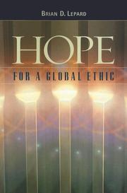 Cover of: Hope for a Global Ethic: Shared Principles in Religious Scriptures