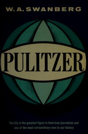 Cover of: Pulitzer by W. A. Swanberg