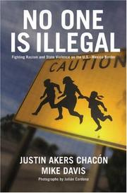 No one is illegal by Justin Akers Chacon, Mike Davis, Mike Davis