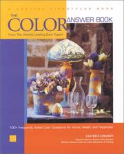 Cover of: The Color Answer Book by Leatrice Eiseman