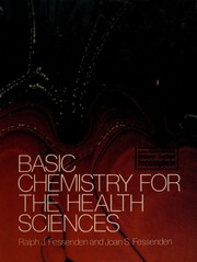 Cover of: Basic chemistry for the health sciences by Ralph J. Fessenden