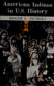 Cover of: American Indians in U.S. history
