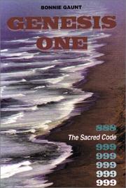 Cover of Genesis One by bonnie gaunt
