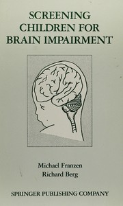 Cover of: Screening children for brain impairment