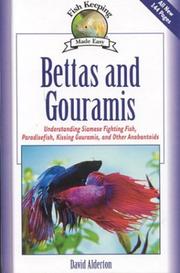 Bettas and gouramis by David Alderton