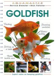 Cover of: Today's Essential Guide to Keeping Goldfish: The Aquamaster Series (Aquamaster)