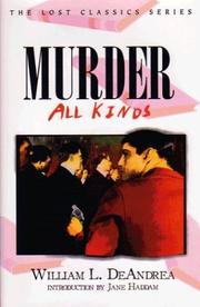 Cover of: Murder--all kinds