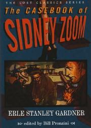 Cover of: The Casebook of Sidney Zoom (Crippen & Landru Lost Classics)