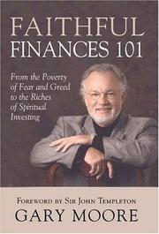 Cover of: Faithful Finances 101 by Gary D. Moore