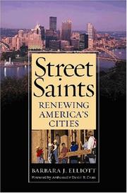 Cover of: Street Saints by Barbara J. Elliott