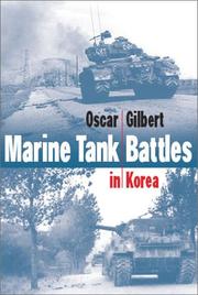 Cover of: Marine Corps tank battles in Korea