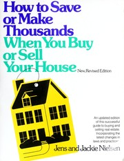 Cover of: How to save or make thousands when you buy or sell your house by Nielsen, Jens