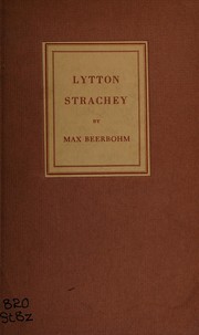 Lytton Strachey by Sir Max Beerbohm