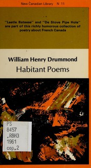 Cover of: Habitant poems