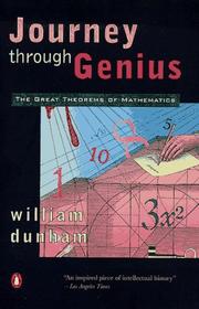 Cover of: Journey through Genius by William Dunham