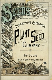 Cover of: Seeds for the garden, farm, & field: descriptive catalogue