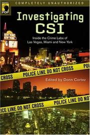 Cover of: Investigating CSI by Donn Cortez