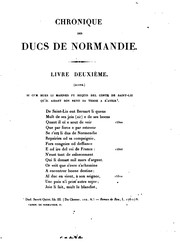 Cover of: Chronique des ducs de Normandie by Benoît de Sainte-More