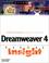 Cover of: Dreamweaver 4 Visual Insight