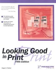 Cover of: Looking Good in Print, Fifth Edition by Roger C. Parker