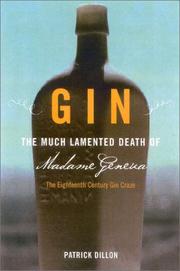 Cover of: Gin: The Much Lamented Death of Madam Geneva