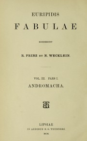Cover of: Euripidis Fabulae