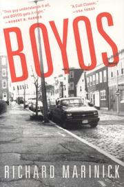 Cover of: Boyos by Richard Marinick
