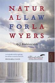 Cover of: Natural Law for Lawyers by J. Budziszewski