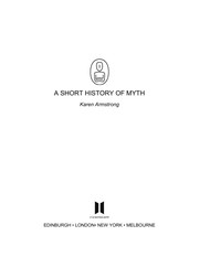 Cover of: A Short History of Myth by 