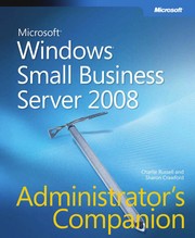 Cover of: Windows small business server 2008 by Charlie Russel