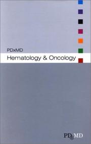 Cover of: PDxMD Hematology & Oncology | PDxMD