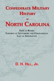 Cover of: Confederate Military History Of North Carolina: North Carolina In The Civil War, 1861-1865
