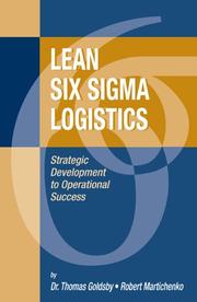 Cover of: Lean Six Sigma logistics