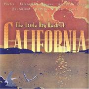 Cover of: The Little Big Book of California (Little Big Book) (Little Big Book)