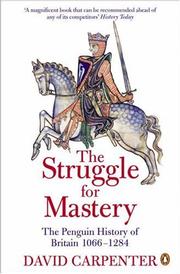 Cover of: The Struggle for Mastery by David Carpenter