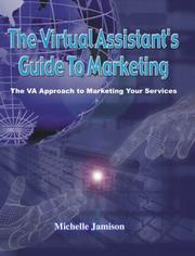 Cover of: The Virtual Assistant's Guide to Marketing by Michelle Jamison