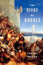 Cover of: The Siege of Rhodes