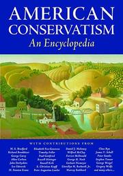 Cover of: American Conservatism by 