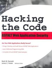 Cover of: Hacking the Code by Mark Burnett
