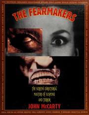 Cover of: The Fearmakers: The Screen's Directorial Masters of Suspense and Terror