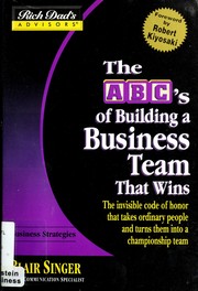 Cover of: The ABC's of building a business team that wins