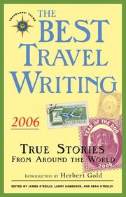 Cover of: The Best Travel Writing 2006 by 
